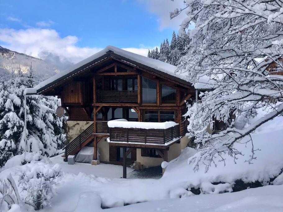 Superbe Chalet Ле-Контамин-Монжуа Экстерьер фото