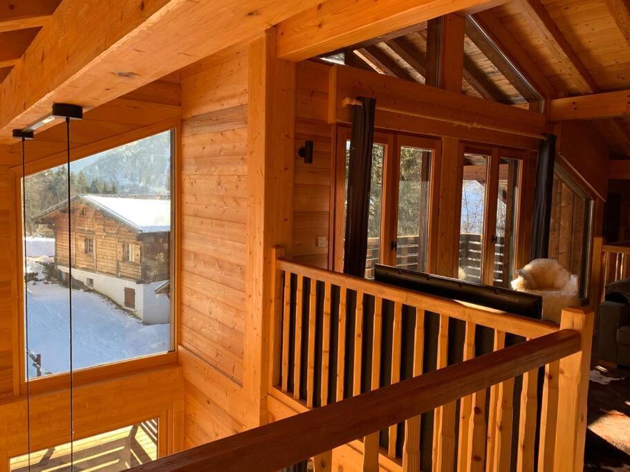 Superbe Chalet Ле-Контамин-Монжуа Экстерьер фото