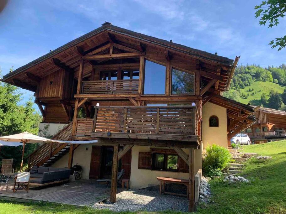 Superbe Chalet Ле-Контамин-Монжуа Экстерьер фото