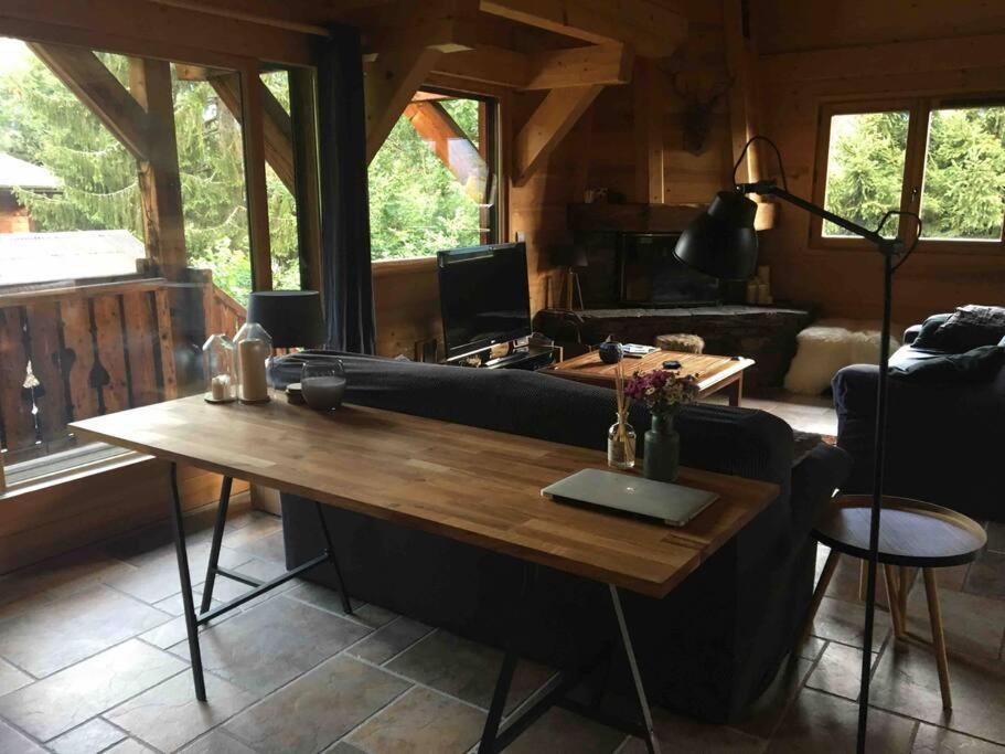 Superbe Chalet Ле-Контамин-Монжуа Экстерьер фото
