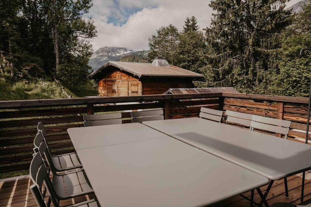 Superbe Chalet Ле-Контамин-Монжуа Экстерьер фото